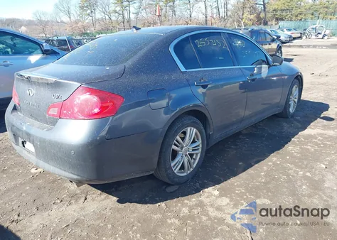 2010 Infiniti G37X из США, поврежденный, VIN JN1CV6AR4AM250918